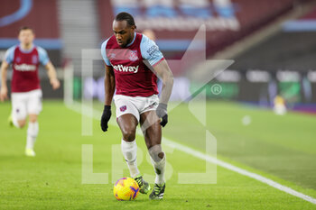 2021-01-19 - Michail Antonio (30) of West Ham during the English championship Premier League football match between West Ham United and West Bromwich Albion on January 19, 2021 at the London Stadium in London, England - Photo Nigel Keene / ProSportsImages / DPPI - WEST HAM UNITED AND WEST BROMWICH ALBION - ENGLISH PREMIER LEAGUE - SOCCER