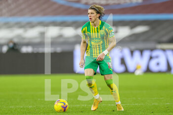 2021-01-19 - Conor Gallagher (18) of West Bromwich Albion during the English championship Premier League football match between West Ham United and West Bromwich Albion on January 19, 2021 at the London Stadium in London, England - Photo Nigel Keene / ProSportsImages / DPPI - WEST HAM UNITED AND WEST BROMWICH ALBION - ENGLISH PREMIER LEAGUE - SOCCER