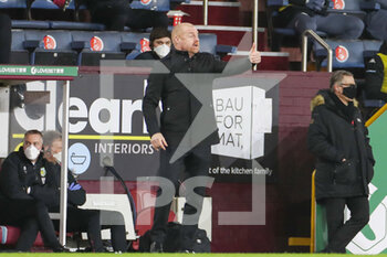 2021-01-27 - Burnley manager Sean Dyche during the English championship Premier League football match between Burnley and Aston Villa on January 27, 2021 at Turf Moor in Burnley, England - Photo Kevin Warburton / A Moment in Sport / ProSportsImages / DPPI - BURNLEY AND ASTON VILLA - ENGLISH PREMIER LEAGUE - SOCCER