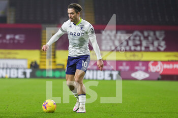 2021-01-27 - Aston Villa midfielder Jack Grealish during the English championship Premier League football match between Burnley and Aston Villa on January 27, 2021 at Turf Moor in Burnley, England - Photo Kevin Warburton / A Moment in Sport / ProSportsImages / DPPI - BURNLEY AND ASTON VILLA - ENGLISH PREMIER LEAGUE - SOCCER