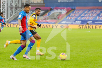 2021-01-30 - Crystal Palace defender Nathaniel Clyne (17) and Wolverhampton Wanderers defender Nelson Semedo (22) during the English championship Premier League football match between Crystal Palace and Wolverhampton Wanderers on January 30, 2021 at Selhurst Park in London, England - Photo Toyin Oshodi / ProSportsImages / DPPI - CRYSTAL PALACE AND WOLVERHAMPTON WANDERERS - ENGLISH PREMIER LEAGUE - SOCCER