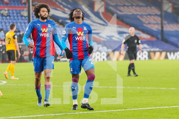 2021-01-30 - Crystal Palace midfielder Eberechi Eze (25) celebrates after scoring a goal during the English championship Premier League football match between Crystal Palace and Wolverhampton Wanderers on January 30, 2021 at Selhurst Park in London, England - Photo Toyin Oshodi / ProSportsImages / DPPI - CRYSTAL PALACE AND WOLVERHAMPTON WANDERERS - ENGLISH PREMIER LEAGUE - SOCCER