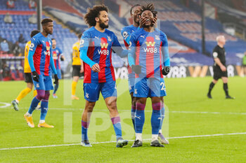 2021-01-30 - Crystal Palace midfielder Eberechi Eze (25) celebrates after scoring a goal during the English championship Premier League football match between Crystal Palace and Wolverhampton Wanderers on January 30, 2021 at Selhurst Park in London, England - Photo Toyin Oshodi / ProSportsImages / DPPI - CRYSTAL PALACE AND WOLVERHAMPTON WANDERERS - ENGLISH PREMIER LEAGUE - SOCCER