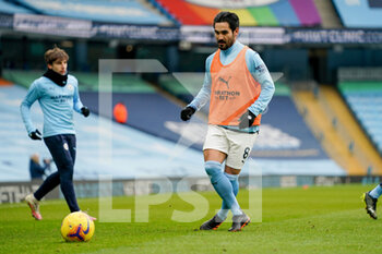 2021-01-30 - Manchester City midfielder Ilkay Gundogan (8) warming up during the English championship Premier League football match between Manchester City and Sheffield United on January 30, 2021 at the Etihad Stadium in Manchester, England - Photo Malcolm Bryce / ProSportsImages / DPPI - MANCHESTER CITY AND SHEFFIELD UNITED - ENGLISH PREMIER LEAGUE - SOCCER