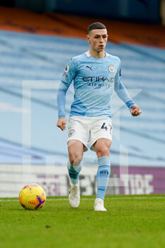 2021-01-30 - Manchester City midfielder Phil Foden during the English championship Premier League football match between Manchester City and Sheffield United on January 30, 2021 at the Etihad Stadium in Manchester, England - Photo Malcolm Bryce / ProSportsImages / DPPI - MANCHESTER CITY AND SHEFFIELD UNITED - ENGLISH PREMIER LEAGUE - SOCCER