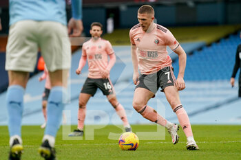 2021-01-30 - Sheffield United midfielder John Lundstram (7) during the English championship Premier League football match between Manchester City and Sheffield United on January 30, 2021 at the Etihad Stadium in Manchester, England - Photo Malcolm Bryce / ProSportsImages / DPPI - MANCHESTER CITY AND SHEFFIELD UNITED - ENGLISH PREMIER LEAGUE - SOCCER