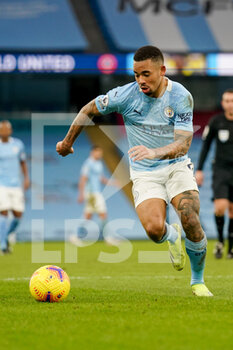 2021-01-30 - Manchester City forward Gabriel Jesus (9) during the English championship Premier League football match between Manchester City and Sheffield United on January 30, 2021 at the Etihad Stadium in Manchester, England - Photo Malcolm Bryce / ProSportsImages / DPPI - MANCHESTER CITY AND SHEFFIELD UNITED - ENGLISH PREMIER LEAGUE - SOCCER