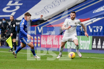 2021-01-31 - Leeds United defender Stuart Dallas during the English championship Premier League football match between Leicester City and Leeds United on January 31, 2021 at the King Power Stadium in Leicester, England - Photo Malcolm Bryce / ProSportsImages / DPPI - LEICESTER CITY AND LEEDS UNITED - ENGLISH PREMIER LEAGUE - SOCCER