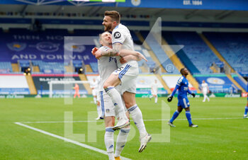2021-01-31 - Leeds United defender Stuart Dallas (15) celebrates after the 1-1 goal during the English championship Premier League football match between Leicester City and Leeds United on January 31, 2021 at the King Power Stadium in Leicester, England - Photo Simon Davies / ProSportsImages / DPPI - LEICESTER CITY AND LEEDS UNITED - ENGLISH PREMIER LEAGUE - SOCCER