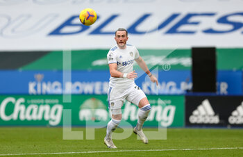 2021-01-31 - Leeds United midfielder Jack Harrison during the English championship Premier League football match between Leicester City and Leeds United on January 31, 2021 at the King Power Stadium in Leicester, England - Photo Simon Davies / ProSportsImages / DPPI - LEICESTER CITY AND LEEDS UNITED - ENGLISH PREMIER LEAGUE - SOCCER
