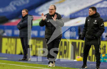 2021-01-31 - Leeds United Manager Marcelo Bielsa during the English championship Premier League football match between Leicester City and Leeds United on January 31, 2021 at the King Power Stadium in Leicester, England - Photo Simon Davies / ProSportsImages / DPPI - LEICESTER CITY AND LEEDS UNITED - ENGLISH PREMIER LEAGUE - SOCCER