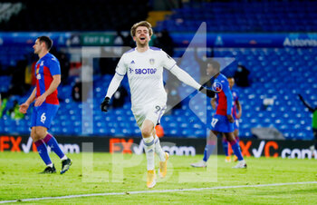 2021-02-08 - Leeds United forward Patrick Bamford (9) celebrates his goal 2-0 during the English championship Premier League football match between Leeds United and Crystal Palace on February 8, 2021 at Elland Road in Leeds, England - Photo Simon Davies / ProSportsImages / DPPI - LEEDS UNITED AND CRYSTAL PALACE - ENGLISH PREMIER LEAGUE - SOCCER