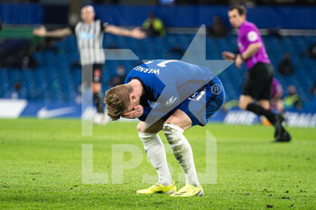 2021-02-15 - Chelsea forward Timo Werner reacts during the English championship Premier League football match between Chelsea and Newcastle United on February 15, 2021 at Stamford Bridge in London, England - Photo Tom Smith / ProSportsImages / DPPI - CHELSEA AND NEWCASTLE UNITED - ENGLISH PREMIER LEAGUE - SOCCER