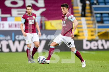 2021-02-20 - Burnley midfielder Ashley Westwood during the English championship Premier League football match between Burnley and West Bromwich Albion on February 20, 2021 at Turf Moor in Burnley, England - Photo Malcolm Bryce / ProSportsImages / DPPI - BURNLEY AND WEST BROMWICH ALBION - ENGLISH PREMIER LEAGUE - SOCCER