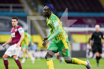 2021-02-20 - West Bromwich Albion forward Mbaye Diagne during the English championship Premier League football match between Burnley and West Bromwich Albion on February 20, 2021 at Turf Moor in Burnley, England - Photo Malcolm Bryce / ProSportsImages / DPPI - BURNLEY AND WEST BROMWICH ALBION - ENGLISH PREMIER LEAGUE - SOCCER