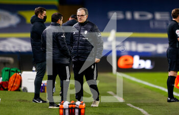 2021-02-23 - Leeds United Manager Marcelo Bielsa during the English championship Premier League football match between Leeds United and Southampton on February 23, 2021 at Elland Road in Leeds, England - Photo Simon Davies / ProSportsImages / DPPI - LEEDS UNITED AND SOUTHAMPTON - ENGLISH PREMIER LEAGUE - SOCCER