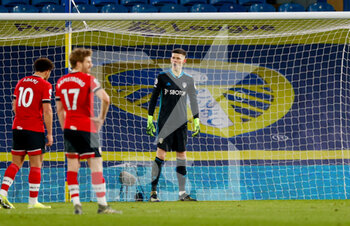 2021-02-23 - Leeds United goalkeeper Illan Meslier during the English championship Premier League football match between Leeds United and Southampton on February 23, 2021 at Elland Road in Leeds, England - Photo Simon Davies / ProSportsImages / DPPI - LEEDS UNITED AND SOUTHAMPTON - ENGLISH PREMIER LEAGUE - SOCCER