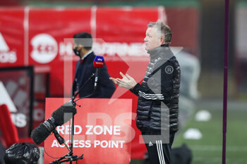 2021-02-28 - Sheffield United manager Chris Wilder ahead of the English championship Premier League football match between Sheffield United and Liverpool on February 28, 2021 at Bramall Lane in Sheffield, England - Photo Shaun Conway / ProSportsImages / DPPI - SHEFFIELD UNITED AND LIVERPOOL - ENGLISH PREMIER LEAGUE - SOCCER