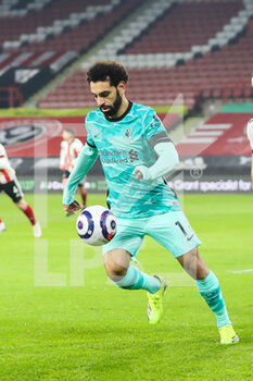 2021-02-28 - Liverpool forward Mohamed Salah during the English championship Premier League football match between Sheffield United and Liverpool on February 28, 2021 at Bramall Lane in Sheffield, England - Photo Shaun Conway / ProSportsImages / DPPI - SHEFFIELD UNITED AND LIVERPOOL - ENGLISH PREMIER LEAGUE - SOCCER