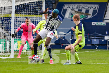 2021-03-07 - West Bromwich Albion forward Mbaye Diagne (17) during the English championship Premier League football match between West Bromwich Albion and Newcastle United on March 7, 2021 at The Hawthorns in West Bromwich, England - Photo Kevin Warburton / A Moment in Sport / ProSportsImages / DPPI - WEST BROMWICH ALBION AND NEWCASTLE UNITED - ENGLISH PREMIER LEAGUE - SOCCER
