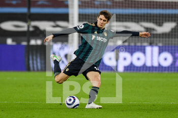 2021-03-08 - Leeds United defender Diego Llorente during the English championship Premier League football match between West Ham United and Leeds United on March 8, 2021 at the London Stadium in London, England - Photo Malcolm Bryce / ProSportsImages / DPPI - WEST HAM UNITED AND LEEDS UNITED - ENGLISH PREMIER LEAGUE - SOCCER