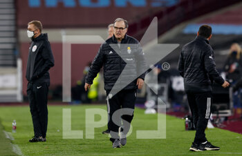 2021-03-08 - Leeds United Manager Marcelo Bielsa during the English championship Premier League football match between West Ham United and Leeds United on March 8, 2021 at the London Stadium in London, England - Photo Simon Davies / ProSportsImages / DPPI - WEST HAM UNITED AND LEEDS UNITED - ENGLISH PREMIER LEAGUE - SOCCER