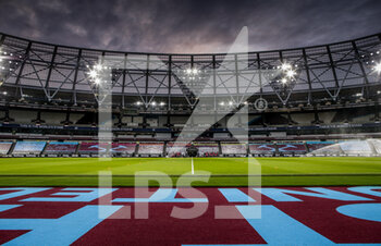 2021-03-08 - General view before the English championship Premier League football match between West Ham United and Leeds United on March 8, 2021 at the London Stadium in London, England - Photo Simon Davies / ProSportsImages / DPPI - WEST HAM UNITED AND LEEDS UNITED - ENGLISH PREMIER LEAGUE - SOCCER