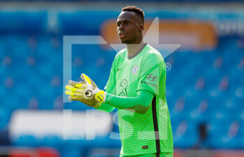 2021-03-13 - Chelsea goalkeeper Edouard Mendy during the English championship Premier League football match between Leeds United and Chelsea on March 13, 2021 at Elland Road in Leeds, England - Photo Simon Davies / ProSportsImages / DPPI - LEEDS UNITED AND CHELSEA - ENGLISH PREMIER LEAGUE - SOCCER