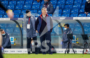 2021-03-30 - Aston Villa Manager Dean Smith during the English championship Premier League football match between Leeds United and Aston Villa on February 27, 2021 at Elland Road in Leeds, England - Photo Simon Davies / ProSportsImages / DPPI - LEEDS UNITED AND ASTON VILLA - ENGLISH PREMIER LEAGUE - SOCCER