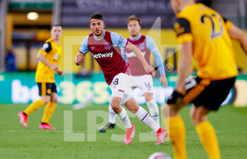 2021-04-05 - West Ham United midfielder Pablo Fornals during the English championship Premier League football match between Wolverhampton Wanderers and West Ham United on April 5, 2021 at Molineux in Wolverhampton, England - Photo Simon Davies / ProSportsImages / DPPI - WOLVERHAMPTON WANDERERS VS WEST HAM UNITED - ENGLISH PREMIER LEAGUE - SOCCER