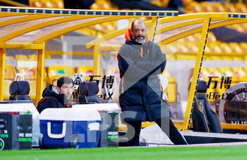 2021-04-05 - Wolverhampton Wanderers Manager Nuno Espirito Santo during the English championship Premier League football match between Wolverhampton Wanderers and West Ham United on April 5, 2021 at Molineux in Wolverhampton, England - Photo Simon Davies / ProSportsImages / DPPI - WOLVERHAMPTON WANDERERS VS WEST HAM UNITED - ENGLISH PREMIER LEAGUE - SOCCER