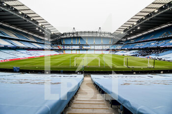 2021-04-10 - A general view of Etihad Stadium before the English championship Premier League football match between Manchester City and Leeds United on April 10, 2021 at the Etihad Stadium in Manchester, England - Photo Malcolm Bryce / ProSportsImages / DPPI - MANCHESTER CITY AND LEEDS UNITED - ENGLISH PREMIER LEAGUE - SOCCER
