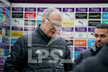2021-04-10 - Manager Marcelo Bielsa of Leeds United before the English championship Premier League football match between Manchester City and Leeds United on April 10, 2021 at the Etihad Stadium in Manchester, England - Photo Malcolm Bryce / ProSportsImages / DPPI - MANCHESTER CITY AND LEEDS UNITED - ENGLISH PREMIER LEAGUE - SOCCER