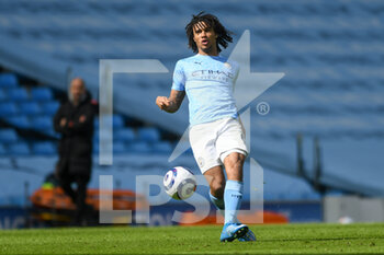 2021-04-10 - Manchester City defender Nathan Ake (6) during the English championship Premier League football match between Manchester City and Leeds United on April 10, 2021 at the Etihad Stadium in Manchester, England - Photo Malcolm Bryce / ProSportsImages / DPPI - MANCHESTER CITY AND LEEDS UNITED - ENGLISH PREMIER LEAGUE - SOCCER