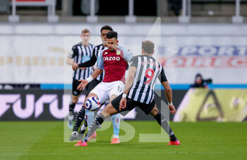 2021-04-12 - Aston Villa midfielder Mahmoud Hassan (17) during the English championship Premier League football match between Newcastle United and Aston Villa on March 12, 2021 at St James's Park in Newcastle, England - Photo Simon Davies / ProSportsImages / DPPI - NEWCASTLE UNITED AND ASTON VILLA - ENGLISH PREMIER LEAGUE - SOCCER