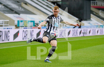 2021-04-12 - Newcastle United defender Emil Krafth during the English championship Premier League football match between Newcastle United and Aston Villa on March 12, 2021 at St James's Park in Newcastle, England - Photo Simon Davies / ProSportsImages / DPPI - NEWCASTLE UNITED AND ASTON VILLA - ENGLISH PREMIER LEAGUE - SOCCER
