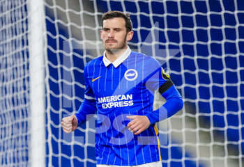 2021-04-13 - Brighton and Hove Albion midfielder Pascal Gross during the English championship Premier League football match between Brighton and Hove Albion and Everton on April 12, 2021 at the American Express Community Stadium in Brighton and Hove, England - Photo Phil Duncan / ProSportsImages / DPPI - BRIGHTON VS HOVE ALBION AND EVERTON - ENGLISH PREMIER LEAGUE - SOCCER