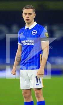 2021-04-13 - Brighton and Hove Albion midfielder Leandro Trossard during the English championship Premier League football match between Brighton and Hove Albion and Everton on April 12, 2021 at the American Express Community Stadium in Brighton and Hove, England - Photo Phil Duncan / ProSportsImages / DPPI - BRIGHTON VS HOVE ALBION AND EVERTON - ENGLISH PREMIER LEAGUE - SOCCER