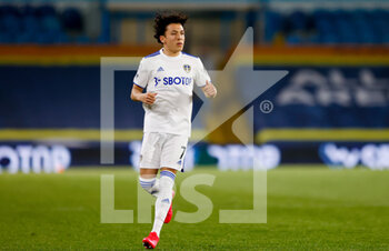 2021-04-19 - Leeds United midfielder Ian Poveda (7) during the English championship Premier League football match between Leeds United and Liverpool on April 19, 2021 at Elland Road in Leeds, England - Photo Simon Davies / ProSportsImages / DPPI - LEEDS UNITED VS LIVERPOOL - ENGLISH PREMIER LEAGUE - SOCCER