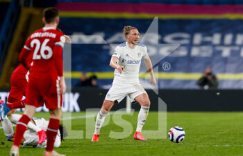 2021-04-19 - Leeds United defender Luke Ayling (2) during the English championship Premier League football match between Leeds United and Liverpool on April 19, 2021 at Elland Road in Leeds, England - Photo Simon Davies / ProSportsImages / DPPI - LEEDS UNITED VS LIVERPOOL - ENGLISH PREMIER LEAGUE - SOCCER
