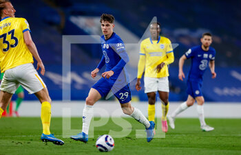 2021-04-20 - Chelsea midfielder Kai Havertz (29) during the English championship Premier League football match between Chelsea and Brighton and Hove Albion on April 20, 2021 at Stamford Bridge in London, England - Photo Simon Davies / ProSportsImages / DPPI - CHELSEA VS BRIGHTON AND HOVE ALBION - ENGLISH PREMIER LEAGUE - SOCCER