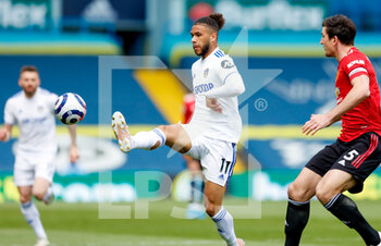 2021-04-25 - Leeds United forward Tyler Roberts during the English championship Premier League football match between Leeds United and Manchester United on April 25, 2021 at Elland Road in Leeds, England - Photo Simon Davies / ProSportsImages / DPPI - LEEDS UNITED VS MANCHESTER UNITED - ENGLISH PREMIER LEAGUE - SOCCER