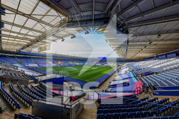 2021-04-26 - General view inside of the King Power Stadium ahead of the English championship Premier League football match between Leicester City and Crystal Palace on April 26, 2021 at the King Power Stadium in Leicester, England - Photo Nigel Keene / ProSportsImages / DPPI - LEICESTER CITY VS CRYSTAL PALACE - ENGLISH PREMIER LEAGUE - SOCCER