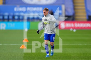 2021-04-26 - Leicester City midfielder Marc Albrighton (11) warms up during the English championship Premier League football match between Leicester City and Crystal Palace on April 26, 2021 at the King Power Stadium in Leicester, England - Photo Nigel Keene / ProSportsImages / DPPI - LEICESTER CITY VS CRYSTAL PALACE - ENGLISH PREMIER LEAGUE - SOCCER