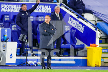 2021-04-26 - Leicester City Manager Brendan Rodgers during the English championship Premier League football match between Leicester City and Crystal Palace on April 26, 2021 at the King Power Stadium in Leicester, England - Photo Nigel Keene / ProSportsImages / DPPI - LEICESTER CITY VS CRYSTAL PALACE - ENGLISH PREMIER LEAGUE - SOCCER