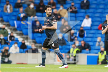 2021-05-18 - Manchester City ?lkay Gundogan during the English championship Premier League football match between Brighton and Hove Albion and Manchester City on May 18, 2021 at the American Express Community Stadium in Brighton and Hove, England - Photo Phil Duncan / ProSportsImages / DPPI - BRIGHTON AND HOVE ALBION VS MANCHESTER CITY - ENGLISH PREMIER LEAGUE - SOCCER
