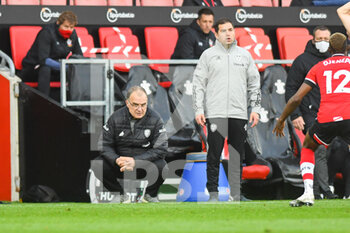 2021-05-18 - Marcelo Bielsa of Leeds United (Manager) during the English championship Premier League football match between Southampton and Leeds United on May 18, 2021 at the St Mary's Stadium in Southampton, England - Photo Malcolm Bryce / ProSportsImages / DPPI - SOUTHAMPTON VS LEEDS UNITED - ENGLISH PREMIER LEAGUE - SOCCER