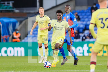 2021-05-20 - Arsenal midfielder Bukayo Saka (7) during the English championship Premier League football match between Crystal Palace and Arsenal on May 19, 2021 at Selhurst Park in London, England - Photo Phil Duncan / ProSportsImages / DPPI - CRYSTAL PALACE VS ARSENAL - ENGLISH PREMIER LEAGUE - SOCCER