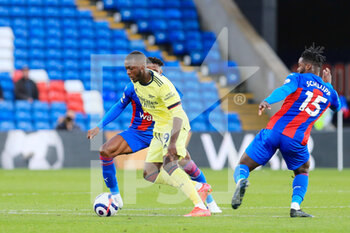 2021-05-20 - Arsenal striker Nicolas Pepe (19) during the English championship Premier League football match between Crystal Palace and Arsenal on May 19, 2021 at Selhurst Park in London, England - Photo Phil Duncan / ProSportsImages / DPPI - CRYSTAL PALACE VS ARSENAL - ENGLISH PREMIER LEAGUE - SOCCER