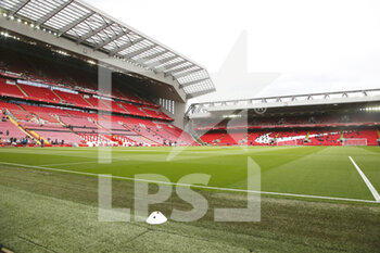 2021-05-23 - General View of Anfield before the English championship Premier League football match between Liverpool and Crystal Palace on May 23, 2021 at Anfield in Liverpool, England - Photo Craig Galloway / ProSportsImages / DPPI - LIVERPOOL VS CRYSTAL PALACE - ENGLISH PREMIER LEAGUE - SOCCER